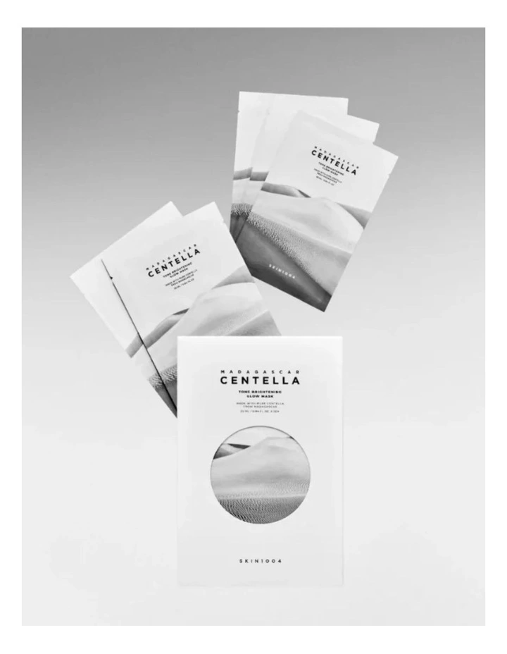 Madagascar Centella Tone Brightening Glow Mask 5 Pieces image 3