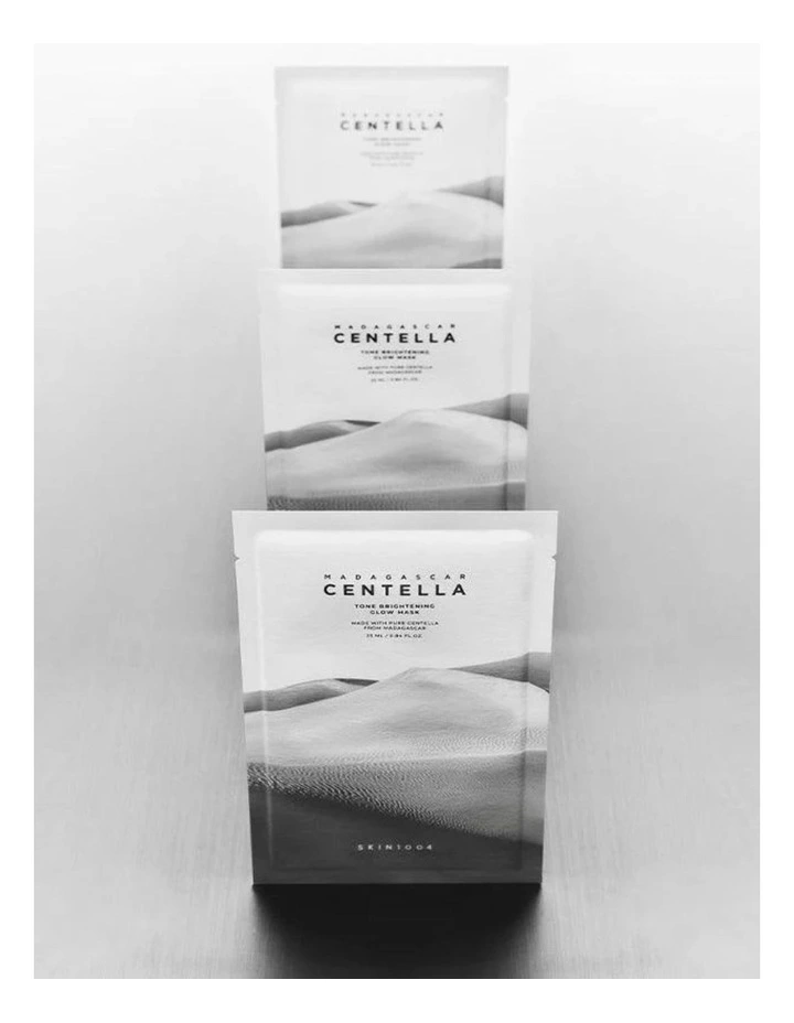 Madagascar Centella Tone Brightening Glow Mask 5 Pieces image 4