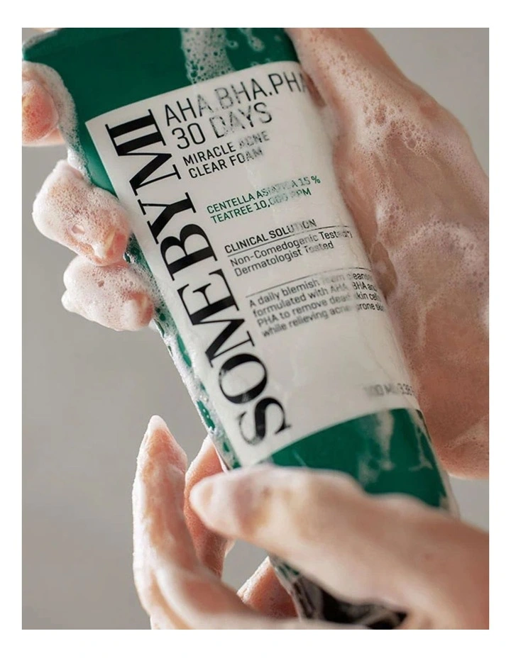 AHA BHA PHA 30 Days Miracle Acne Clear Foam image 2