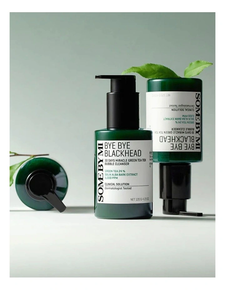 Miracle Bye Bye 30 Days Blackhead Green Tea Tox Bubble Cleanser image 2
