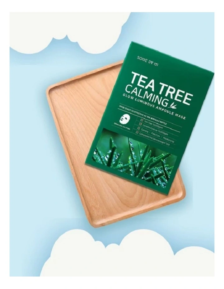 Tea Tree Calming Glow Luminous Ampoule Mask Bundle 10 Pieces image 3