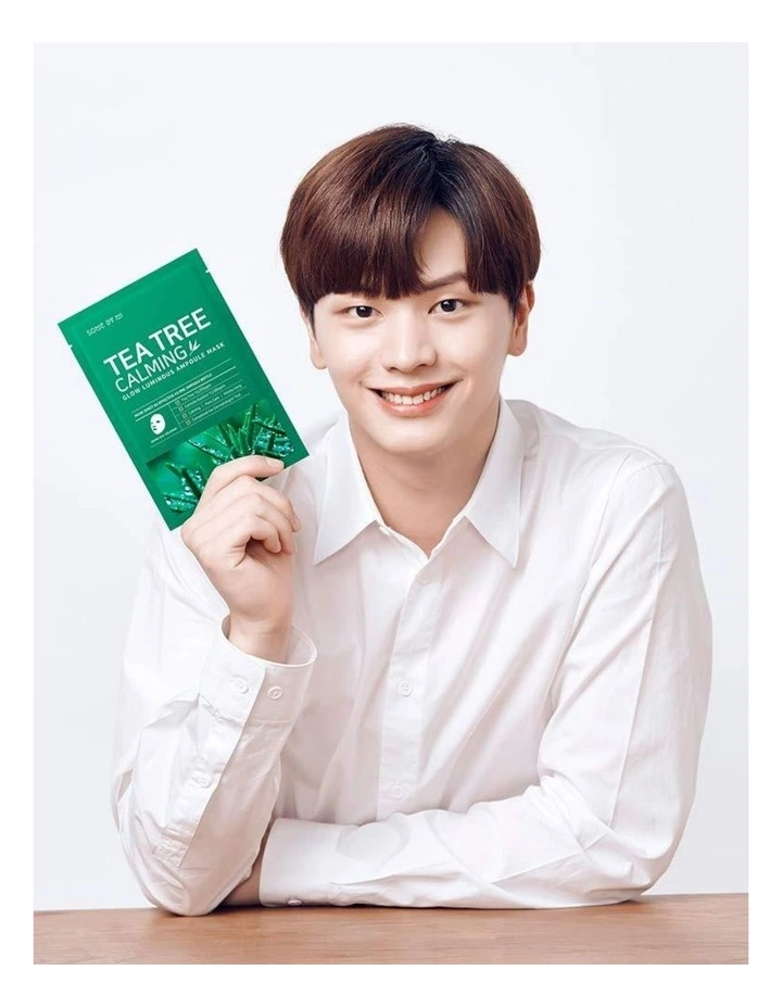 Tea Tree Calming Glow Luminous Ampoule Mask Bundle 10 Pieces image 4