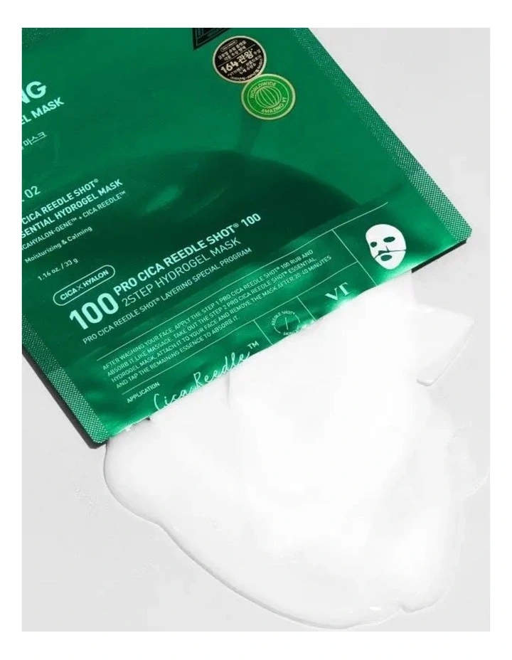 Pro Cica Reedle Shot 100 2 Step Hydrogel Mask 1piece image 2