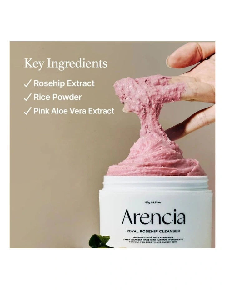 Rosehip Rice Mochi Cleanser image 3