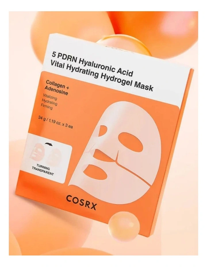 5 PDRN Hyaluronic Acid Vital Hydrating Hydrogel Mask image 2
