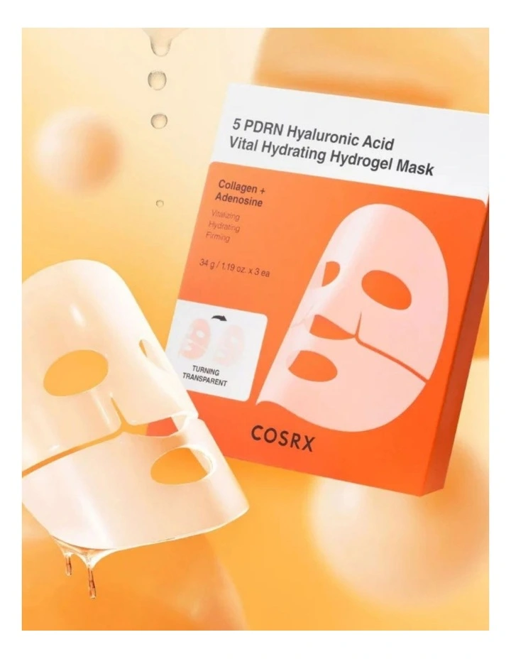 5 PDRN Hyaluronic Acid Vital Hydrating Hydrogel Mask image 4