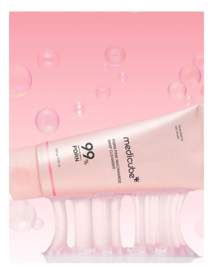 PDRN Pink Niacinamide Whip Cleanser 120g image 2