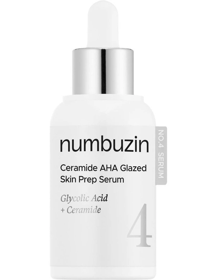 No.4 Ceramide AHA Glazed Skin Prep Serum image 1
