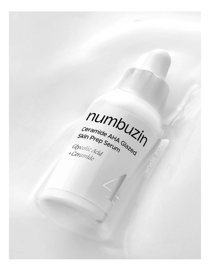 No.4 Ceramide AHA Glazed Skin Prep Serum image 2