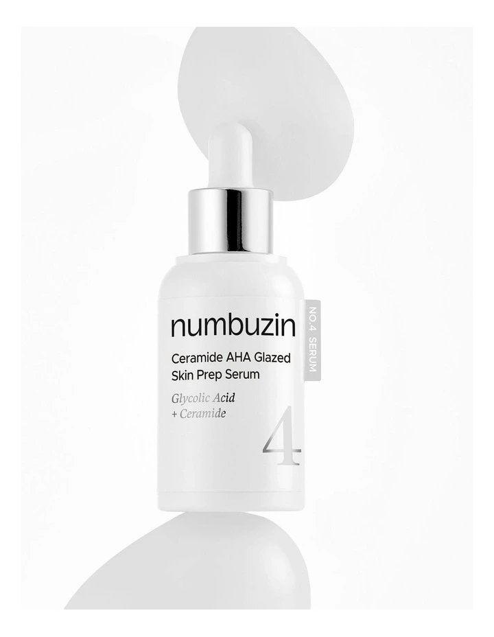 No.4 Ceramide AHA Glazed Skin Prep Serum image 4