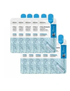 Hyaluronate Watermide Essential Mask Bundle Of 10 Pieces