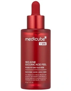 Red Acne Succinic Acid Peel