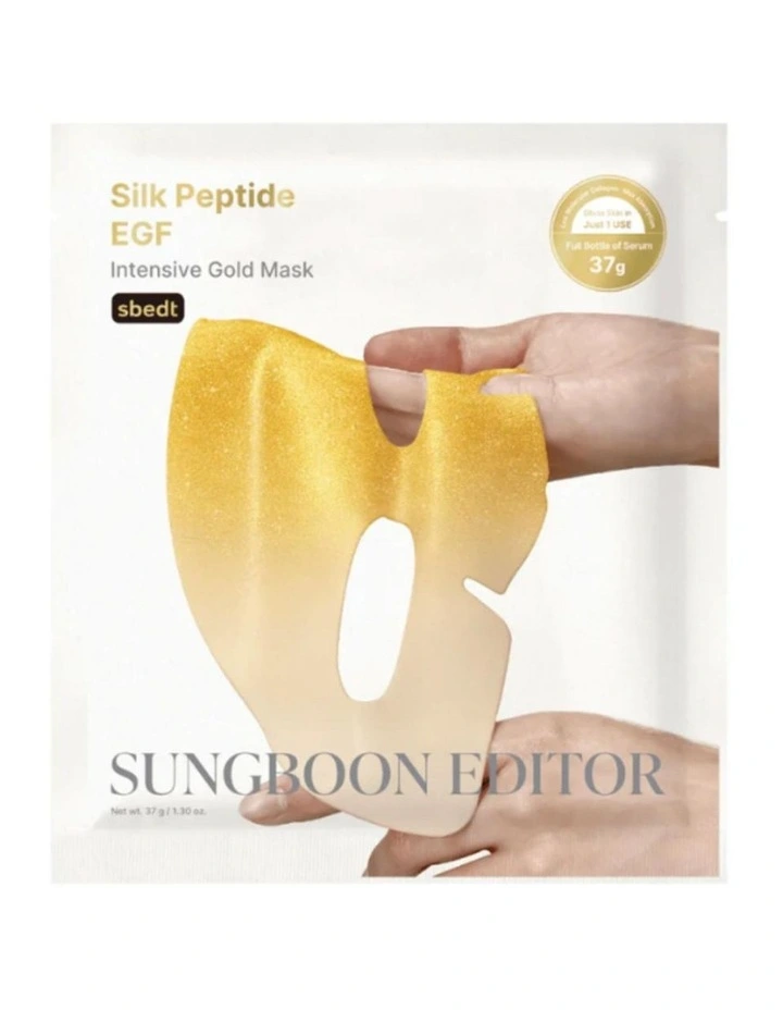 Silk Peptide EGF Intensive Gold Sheet Mask (4pcs) image 1