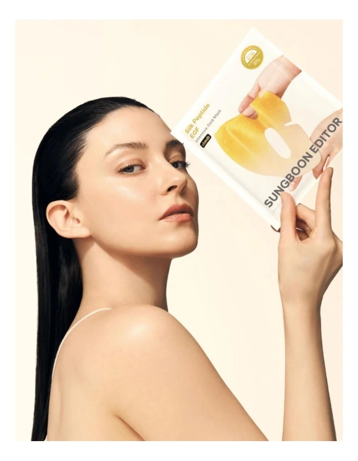 Silk Peptide EGF Intensive Gold Sheet Mask (4pcs) image 3