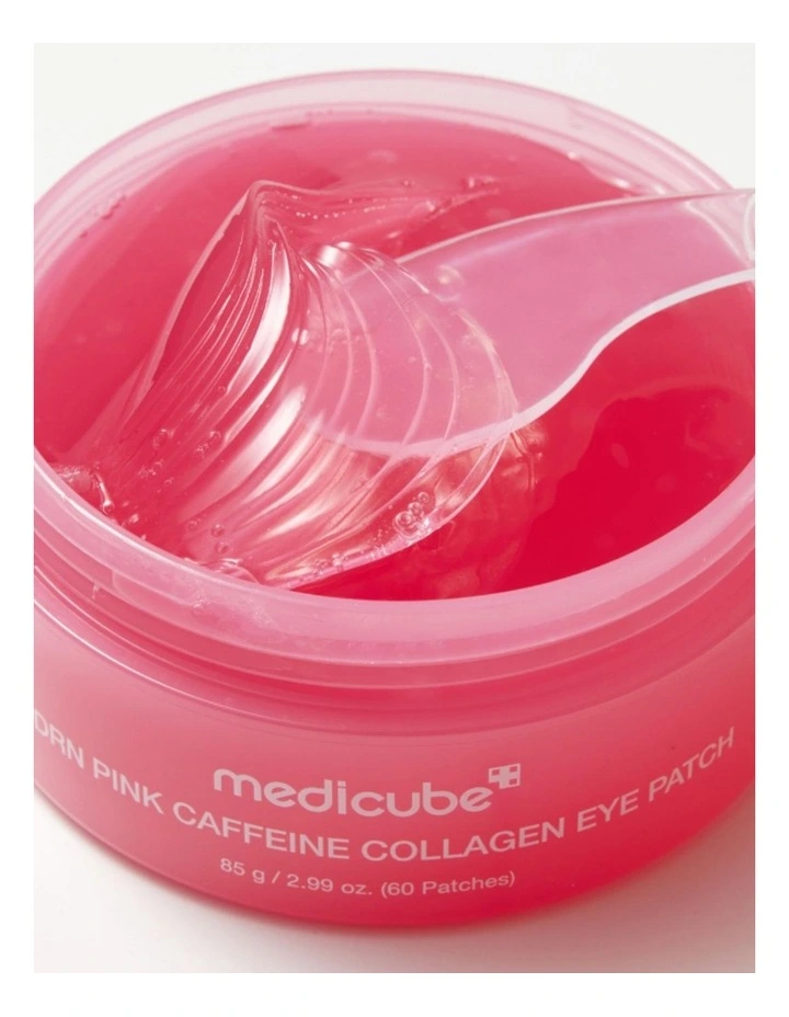 PDRN Pink Caffeine Collagen Eye Patch image 3