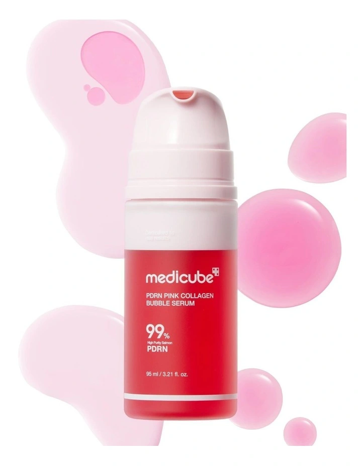 PDRN Pink Collagen Bubble Serum image 3