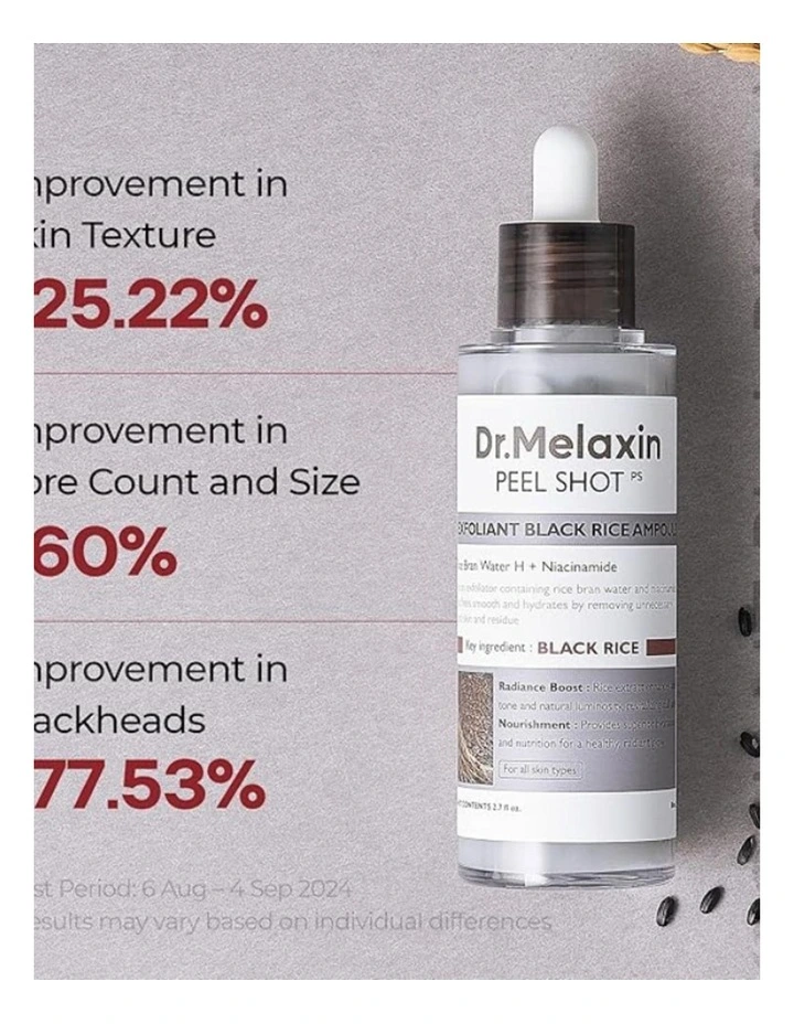 Peel Shot Exfoliating Black Rice Ampoule image 4