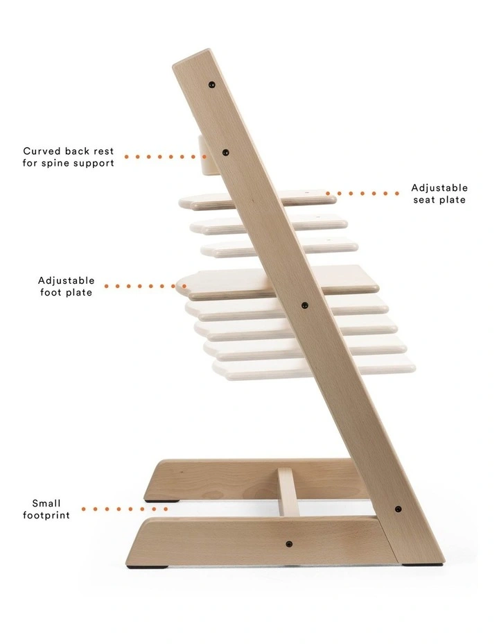 Tripp Trapp Chair in Hazy Grey image 4