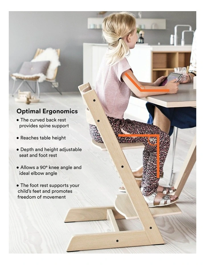 Tripp Trapp Chair in Hazy Grey image 6