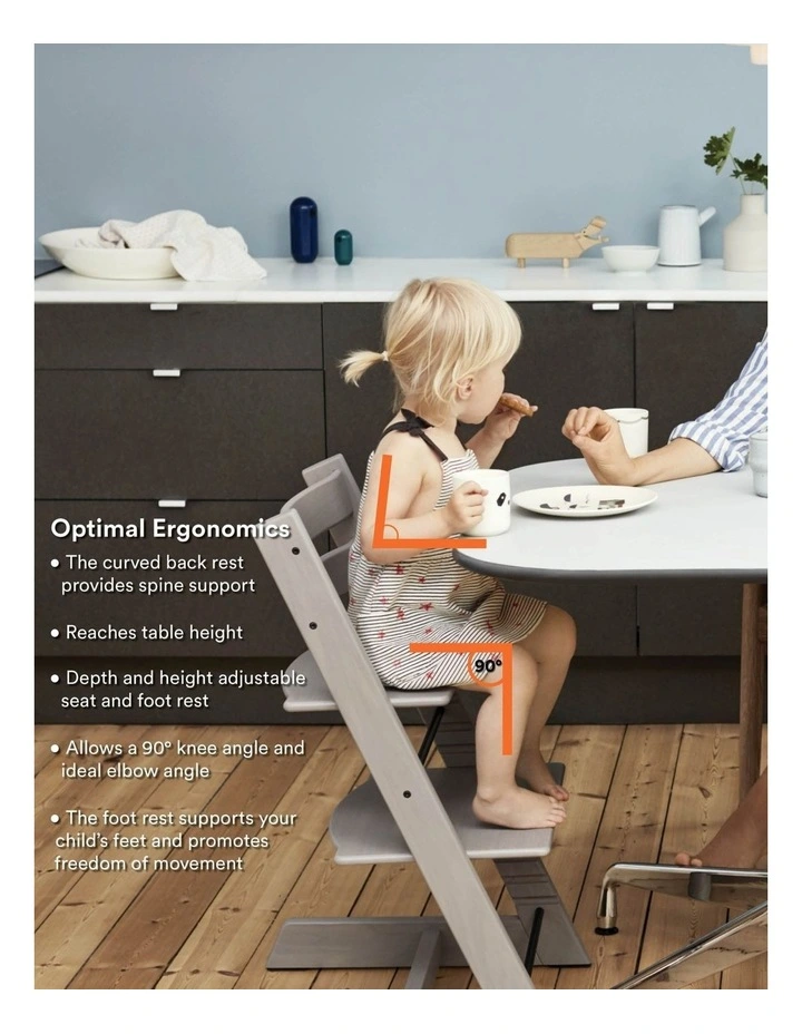Tripp Trapp Chair in Hazy Grey image 7