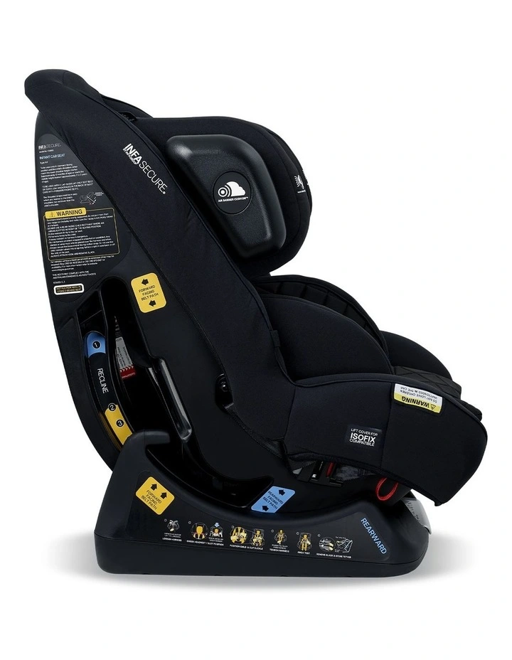 Momentum More Car Seat in Black image 3
