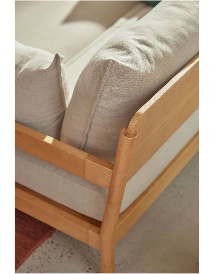 Slideaway Sofa Bed in Marble White image 7
