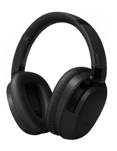 Active Noise Cancelling Foldable 40H Playtime Headphones in Black