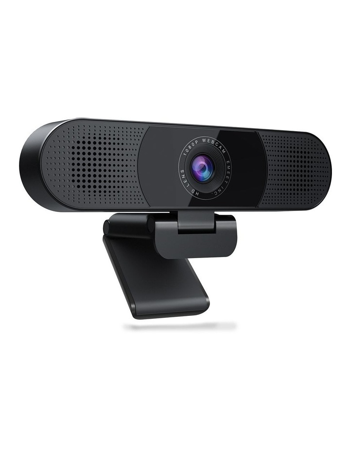 SmartCam All-In-One 1080P Webcam with 4 Mics and 2 Speakers Black