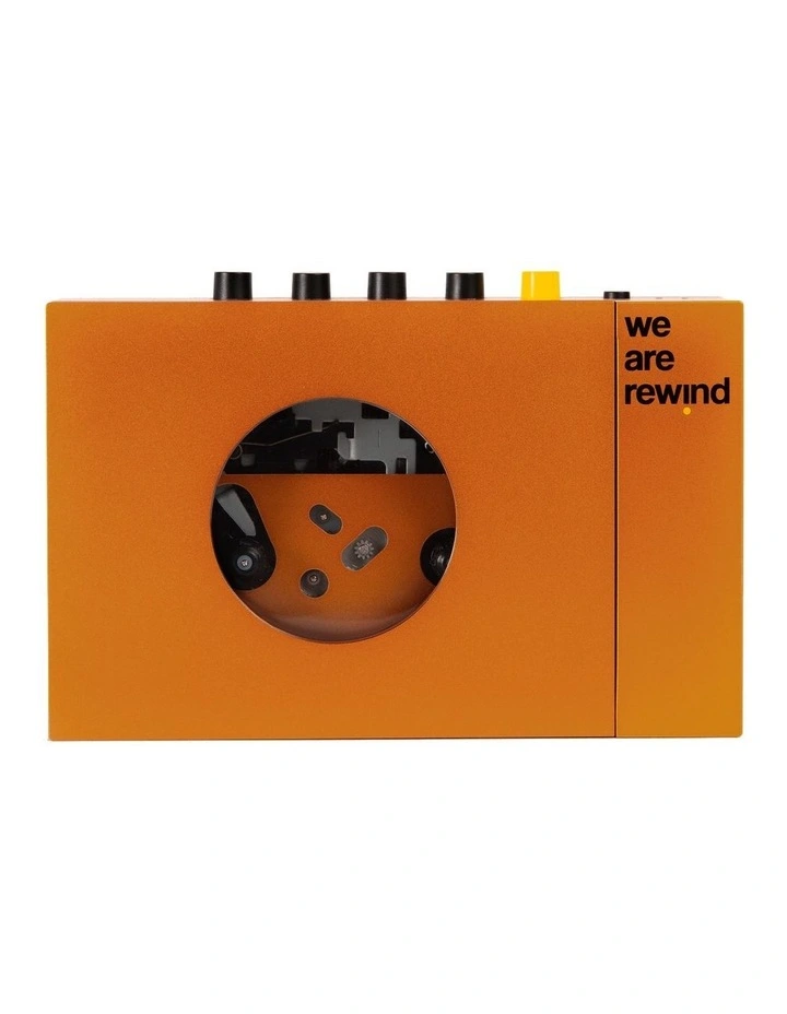 Portable BT Cassette Player Serge in Orange image 1