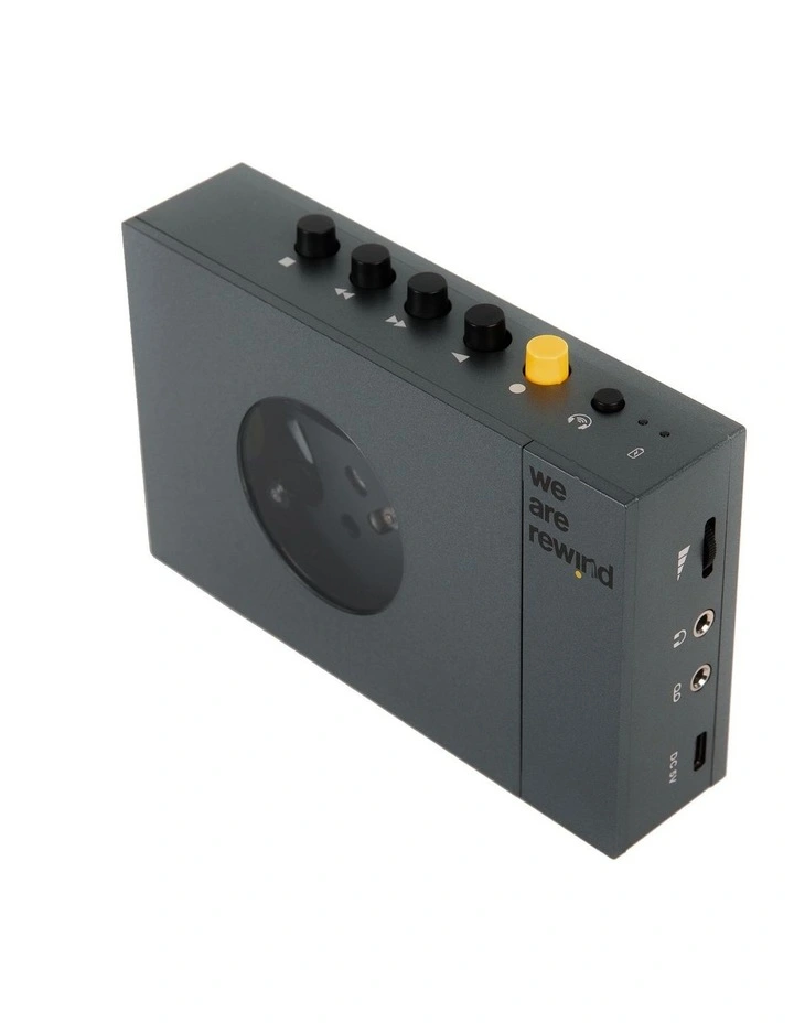 Portable BT Cassette Player Keith in Black image 2