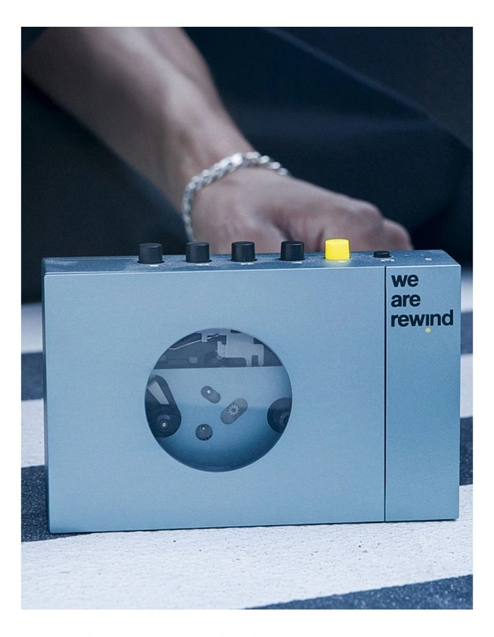 Portable BT Cassette Player Kurt in Blue image 4