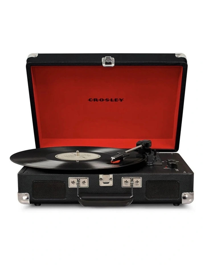 Cruiser Bluetooth Portable Turntable in Black image 1