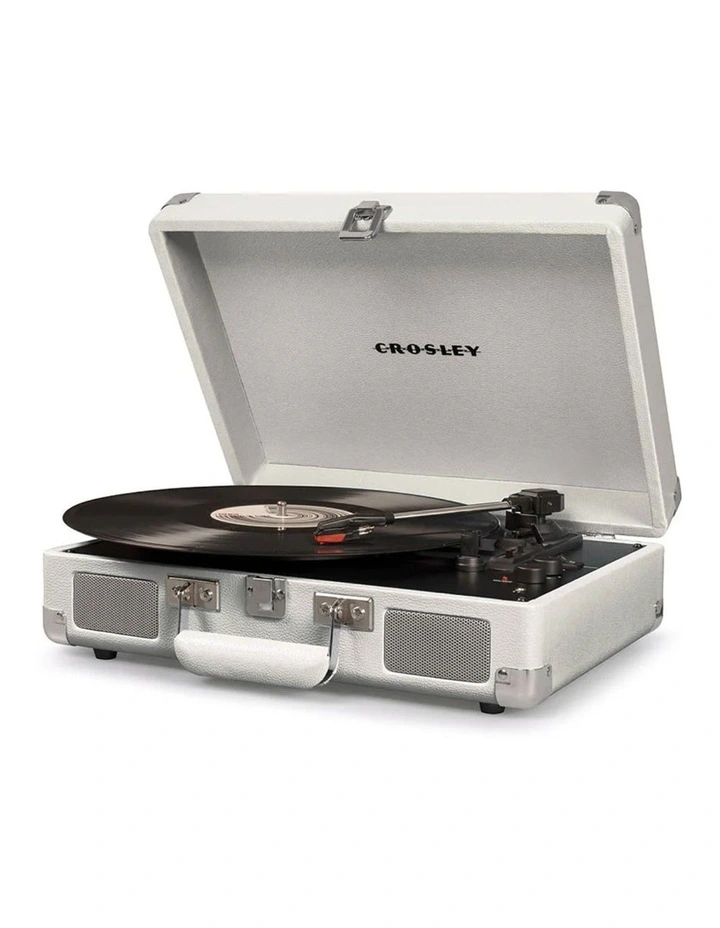 Cruiser Bluetooth Portable Turntable in White Sands image 2