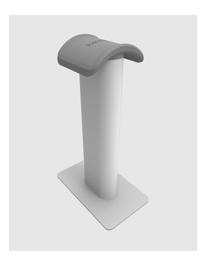 Premium Universal Desktop Headphone Stand H2W in White image 1