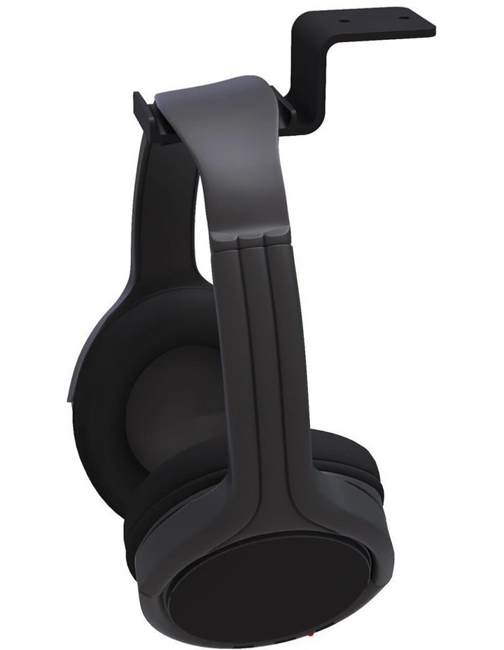 HH Universal Under Desk Headphone Hook in Black image 3