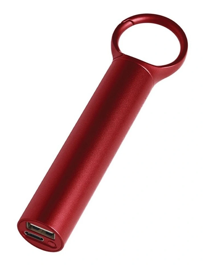 Nomaday 3000 Mah Power Bank With Clip in Red image 1