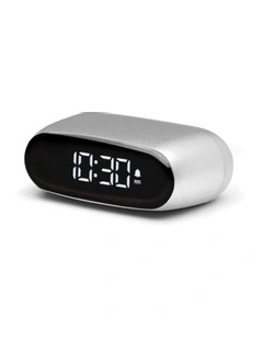 Minut Mini Alarm Clock in Aluminum Polish