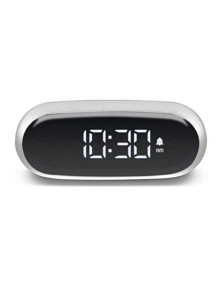 Minut Mini Alarm Clock in Aluminum Polish image 3
