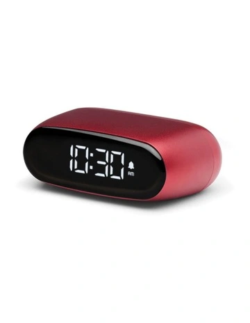 Minut Mini Alarm Clock in Red