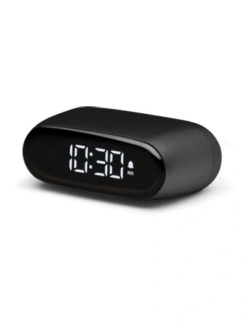 Minute Mini Alarm Clock in Black