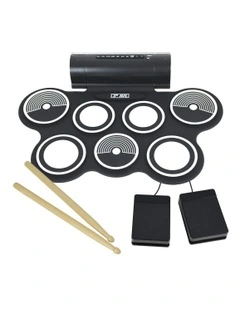 Roll Up Drum Kit in Black