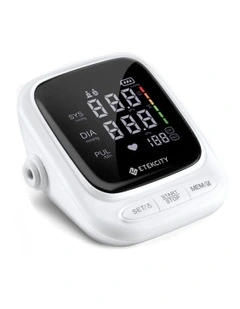 Smart Blood Pressure Monitor in White