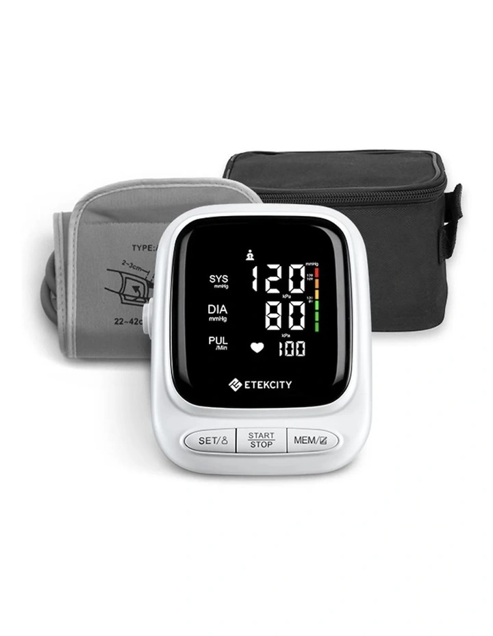 Smart Blood Pressure Monitor in White image 2