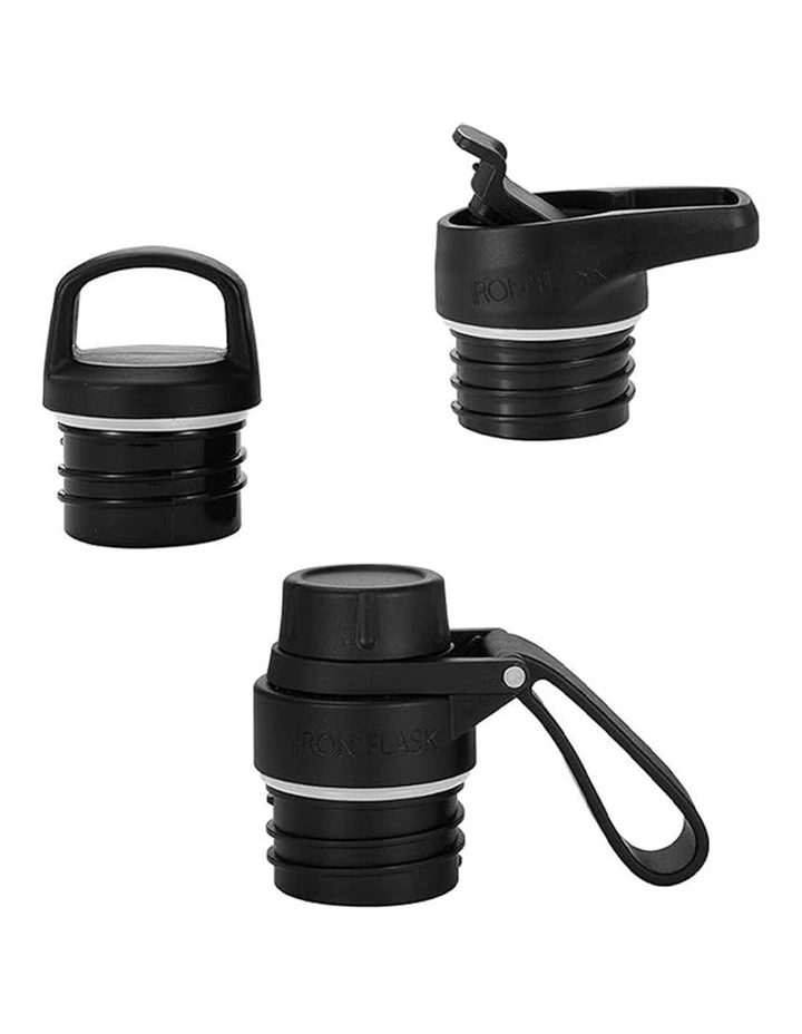 Narrow Mouth Bottle with Straw Lid 64oz/1900ml in Two Tone image 4