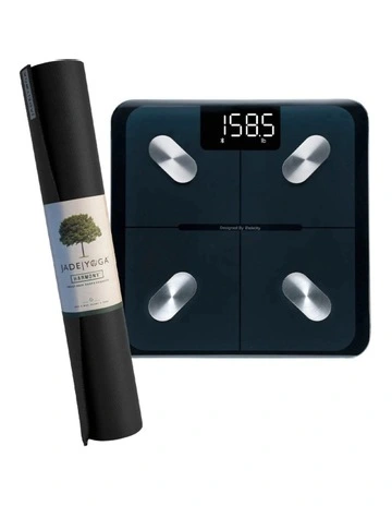 Harmony Mat and Body Weight Scale inBlack