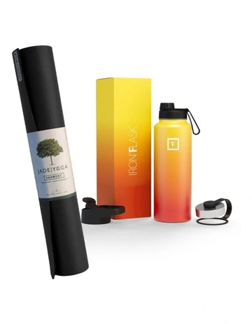 Harmony Mat And Iron Flask Wide Mouth Bottle inMulti 32oz/1200ml