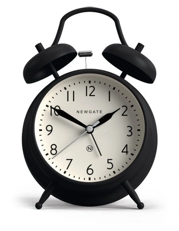 New Covent Garden Alarm Clock in Matte Black