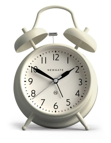 New Covent Garden Alarm Clock in Linen White