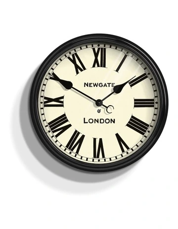 Battersby Clock in Black