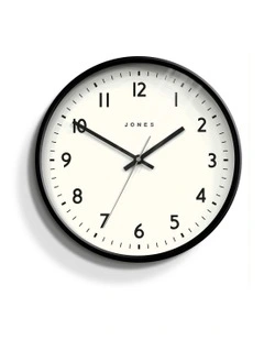 Jones Jam Clock Matte in Black